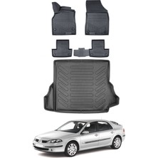 Renault Laguna 2 2005 Model Bagaj Havuzu Araca Özel Siyah Paspas Takımı