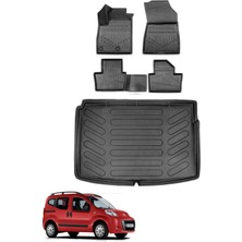 Citroen Nemo 2018 Model Bagaj Havuzu+Araca Özel Üretim 3D Havuzlu Paspas