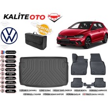 Volkswagen Polo 2023 Model Üst Bagaj Havuzu+Paspas Seti Profesyonel Serisi Hediyeli