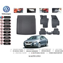 Volkswagen Passat B6 2007 Model 3D Bagaj Havuzu+4d Havuzlu Paspas Seti