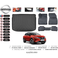 Nissan Qashqai E-Power 2024 Model 3D Bagaj Havuzu+4d Havuzlu Paspas Setii