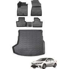 Toyota Corolla 2013 Sedan Bagaj Havuzu+Araca Özel Üretim 3D Havuzlu Paspas