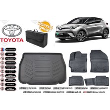 Toyota C-Hr 2020 Model Bagaj Havuzu+Paspas Seti Profesyonel Serisi Hediyeli