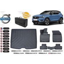 Volvo  XC40  2025 Model Bagaj Havuzu+Paspas Seti Profesyonel Serisi Hediyeli