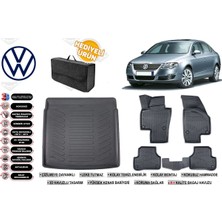 Volkswagen Passat B6 2009 Model Bagaj Havuzu+Paspas Seti Profesyonel Serisi Hediyeli