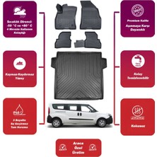 Fiat Doblo Maxi 2017 Model Bagaj Havuzu+4d Araca Özel Havuzlu Paspas Takımıı Maxii