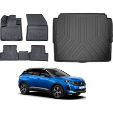 Peugeot 3008 2017 Model Alt Bagaj Havuzu Paspas Takımı Maxi Eva Serisi