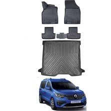 Renault Express 2025 Model Bagaj Havuzu Araca Özel Siyah Paspas Takımı