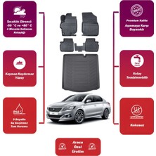 Peugeot 301 2019 Model Bagaj Havuzu+4d Araca Özel Havuzlu Paspas Takımıı Maxii