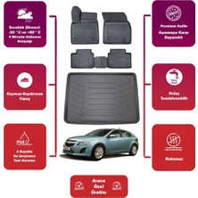 Cruze Hatchback 2015 Model Bagaj Havuzu+4d Araca Özel Havuzlu Paspas Takımıı Maxii