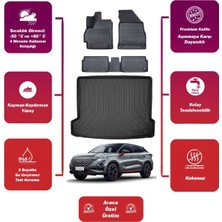 Chery Omoda 5 2023 Model Bagaj Havuzu+4d Araca Özel Havuzlu Paspas Takımıı Maxii