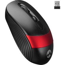 Everest Sm-18 USB Siyah/kırmızı 2.4ghz Optik Kablosuz Mouse