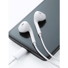 Tntech Kablolu Kulakiçi Kulaklık Microfonlu Type-C Uçlu 1.2m TN-H01