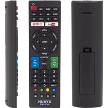 Huayu Kl Sharp RM-L1346 Netflıx ve Youtube Tuşlu Blisterli LCD LED Tv Kumanda