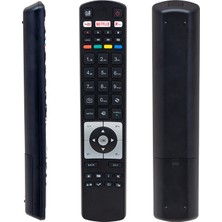 Vestel Weko Kl  Rc 5118F Black Fplay Netflıx-Youtube-Play Tuşlu LCD LED Tv Kumanda