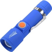 Powermaster MX-616S USB Şarjlı 3 Modlu Plastik Kasa Mini El Feneri