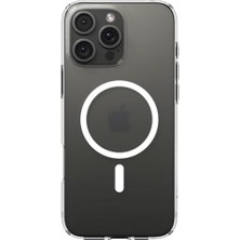 iPhone 16 Pro Max Kılıf Liquid Crystal Magfit Magsafe Özellikli Crystal Clear - ACS08387