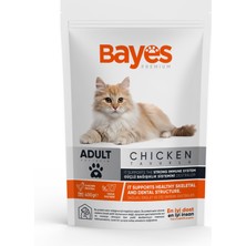 Bayes Premium Yetişkin Kedi Kuru Mama Tavuklu 400 gr