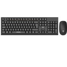 Everest KM-2510 Siyah Kablosuz Q Multimedia Klavye + Mouse Set