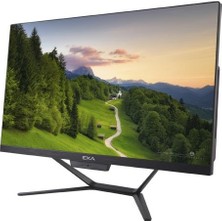 Exa H24S-V2 C52 [I5-12400] 16GB 512GB SSD 23.8" Fhd Ob VGA Fdos Siyah Aıo