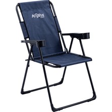 Argeus Katlanabilir Kamp Sandalyesi - Rest - Bardaklıklı - Argeus - Lacivert