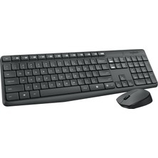 Logitech MK235 Kablosuz Klavye Mouse (920-007925)