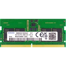 Samsung 16GB DDR5 4800MHz So-DIMM 262-PİN Notebook Ram Oyun Fiyatı