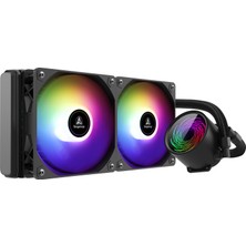 Segotep Bevere 240MM  Argb Siyah Sıvı Soğutucu