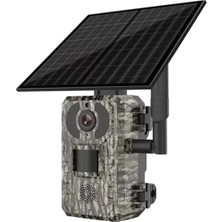 Inox 222 4mp 3.6mm 2560 × 1440 4g/gprs IP65 Ip Solar Panelli Fotokapan