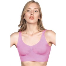 Fuşya Emay 4005 Soft Kalın Askı Büstiyer