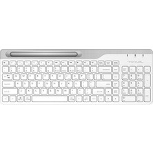 A4 Tech FBK25 Multımedya Beyaz Bluetooth Kablosuz Klavye