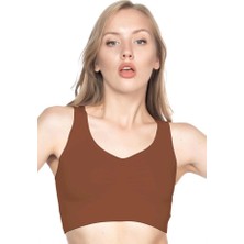 Kahve Mı Emay 4001 Soft Sporcu Büstiyer