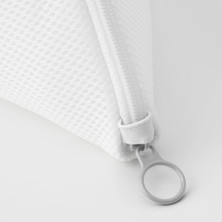 IKEA Slıbb Beyaz-Gri 22X22X19 cm Çamaşır Yıkama Torbası