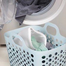 IKEA Slıbb Beyaz-Gri 22X22X19 cm Çamaşır Yıkama Torbası