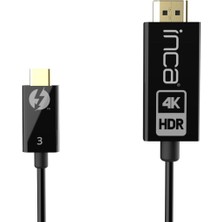 Inca Itch-30 1,8m Type-C=>hdmı Kablo,4K@30Hz