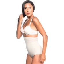 Ten Emay 2079 Yüksek Bel Desenli Double Slip Korse