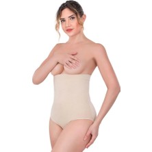 Ten Emay 2080 Yüksek Bel Çıtçıtlı Slip Korse