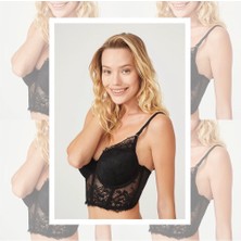 Akasha Design Cansoy Korseli Dolgulu Bralet Sütyen
