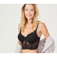 Akasha Design Cansoy Korseli Dolgulu Bralet Sütyen