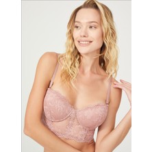 Akasha Design Cansoy Korseli Dolgulu Bralet Sütyen