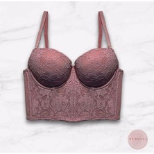 Akasha Design Cansoy Korseli Dolgulu Bralet Sütyen