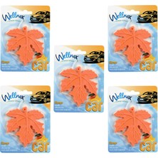 Wellnax Breeze Refresh Yaprak Oto Ferahlatıcı Mango Kokusu X5