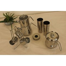 Arzu Çelik Elegant 18 Parça Steel Wedding Set