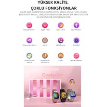 Ayers G11 Pro Mini 4 Kordonlu Kolye Bileklik Setli 41 mm Watch 9 Mini Akıllı Saat Hediye Paketi