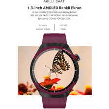 Ayers Sk6 Mini 3 Kordonlu 41 mm Watch 9 Mini Süper Amoled Akıllı Saat Hediye Paketi