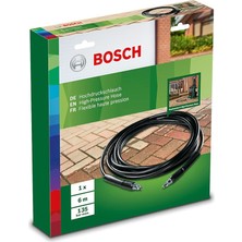 Bosch Tüm AQT Basınçlı Yıkamalar İçin Yüksek Basınç Hortumu (6m)