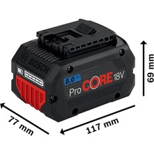 Bosch  Professional ProCORE 18V 8.0Ah Akü