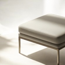 Q Collection Minimalist Modern Puf