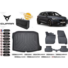 Cupra Leon 2023 Model Alt Bagaj Havuzu+Paspas Seti Profesyonel Serisi Hediyeli