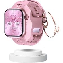 Ayers Kadın Akıllı Saat Watch 9 Mini Hk9 Premium Bilezik Hediyeli Ios Android Uyumlu Türkçe/çağrı/bildirim